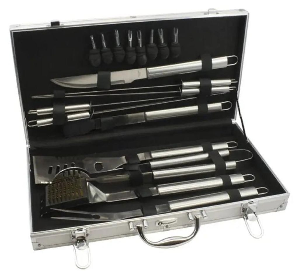Leopold Vienna Grillkoffer 18 teilig 8x24x27        LV01070 Produktbild 