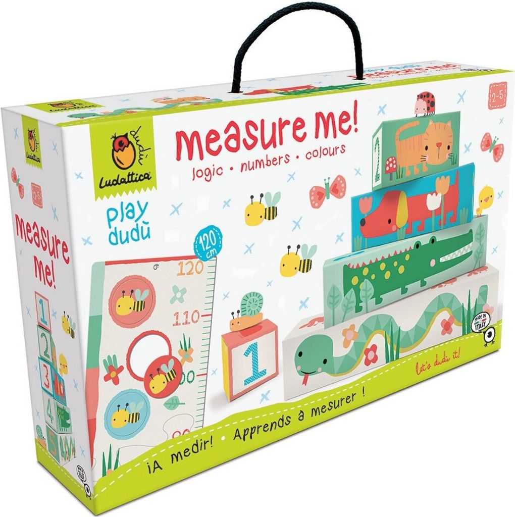 Ludattica Spiele Dudù Von 1 Bis 5 Tiere Konstruktionsspiel Mehrfarbig Mehrfarbig One Size