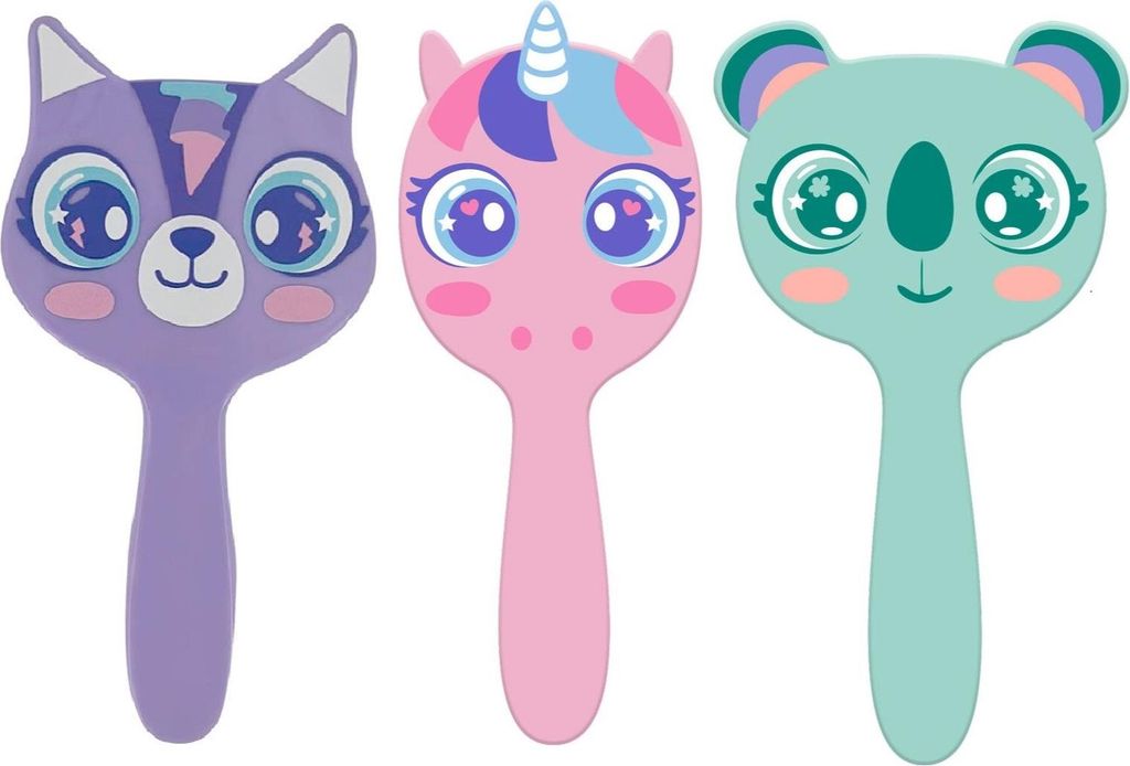 Kids Euroswan | Haarbürste Sweet Dreams - 3 Designs - Praktisch für Kinder - Sanftes Entwirren