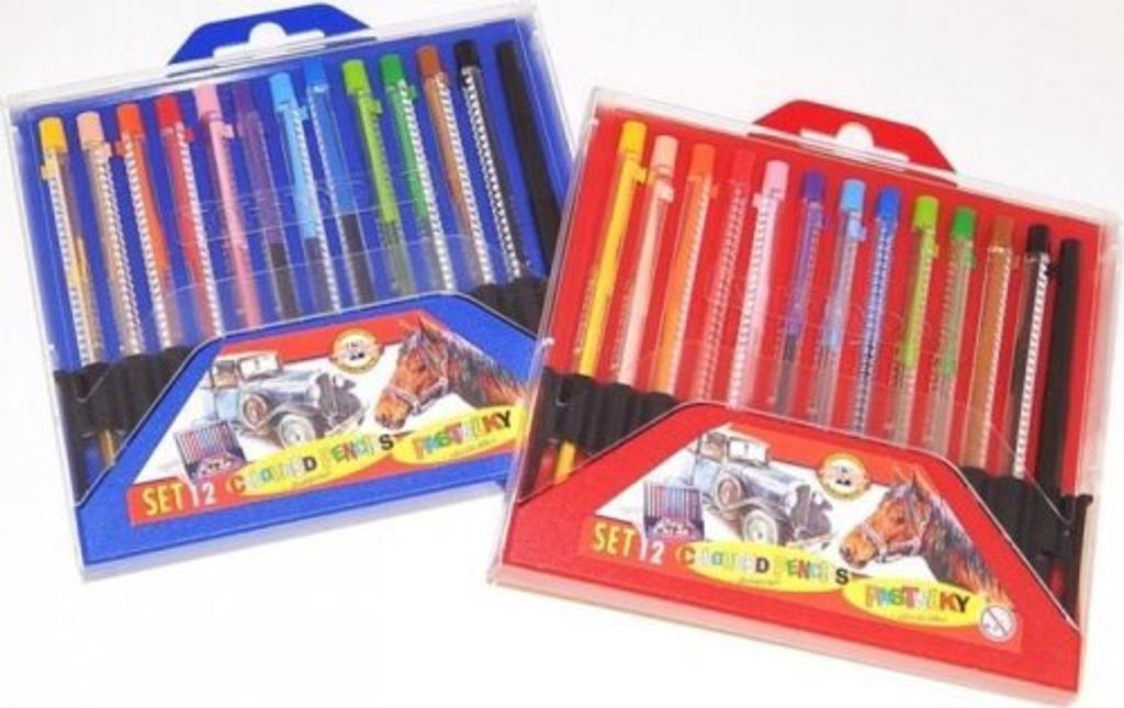 Kredki KOH ołówek 3,2 mm z temperówką 12s Zdjęcie produktu 