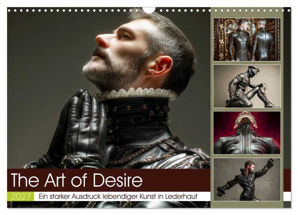 The Art of Desire (Wandkalender 2027 DIN A3 quer), CALVENDO Monatskalender