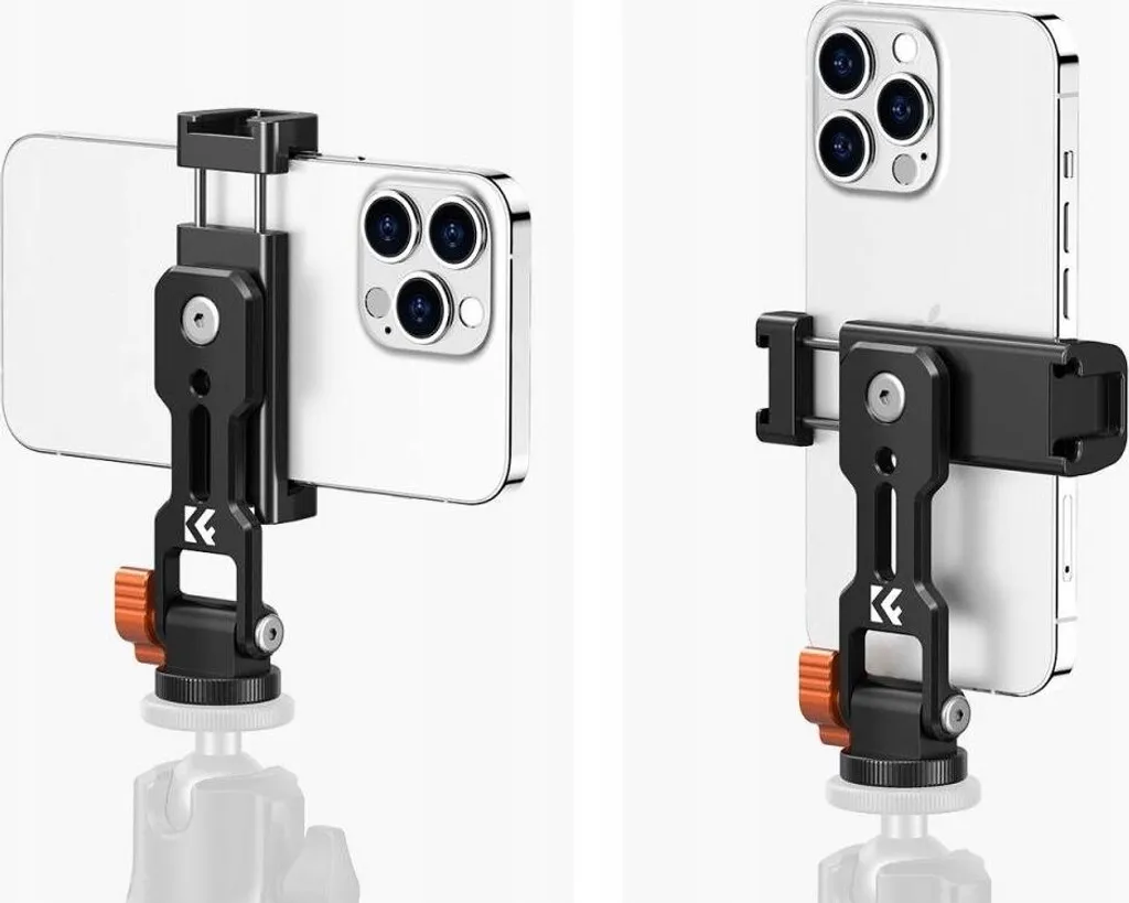 Support Smartphone 1/4'' en Métal Pivotant à 360° K&F Concept MS18 - 6