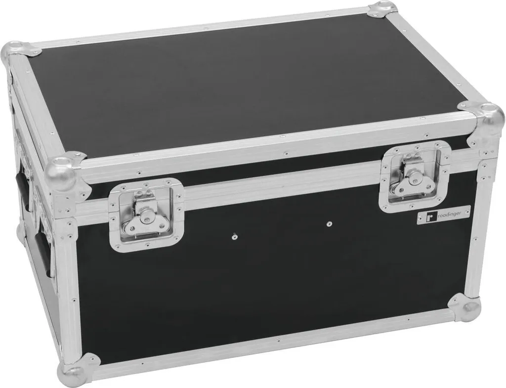ROADINGER Flightcase 4 Lyres TMH-14 avec Mousse et Coins en Acier