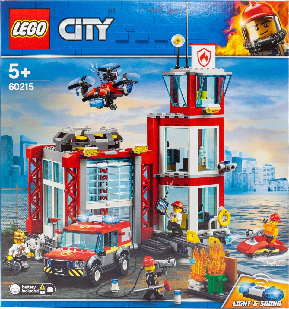 LEGO® City Caserne de pompiers, 60215 Image du produit 