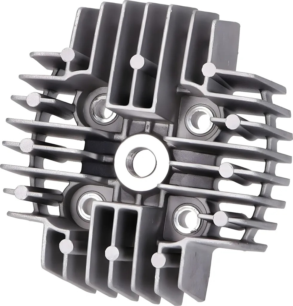 Testa cilindro 45mm 68,4cc alluminio alette di raffreddamento corte per Puch Maxi, X30 automatico