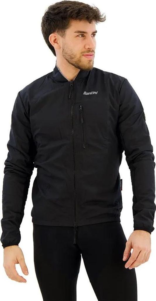 Santini Alpha T Jacke Schwarz S Herren Schwarz S