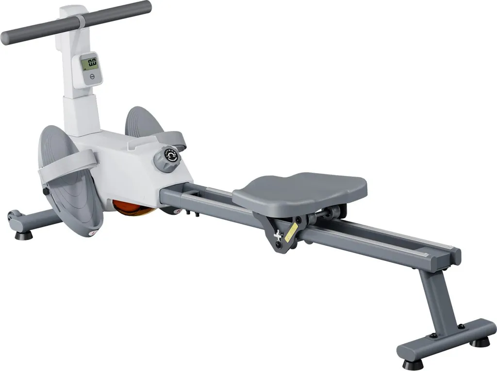 Rameur pliable pour entraînement à domicile avec 16 niveaux d'intensité