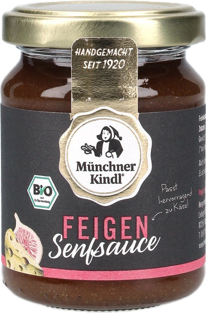 Münchner Kindl Senfsauce Feige 125ml Produktbild 
