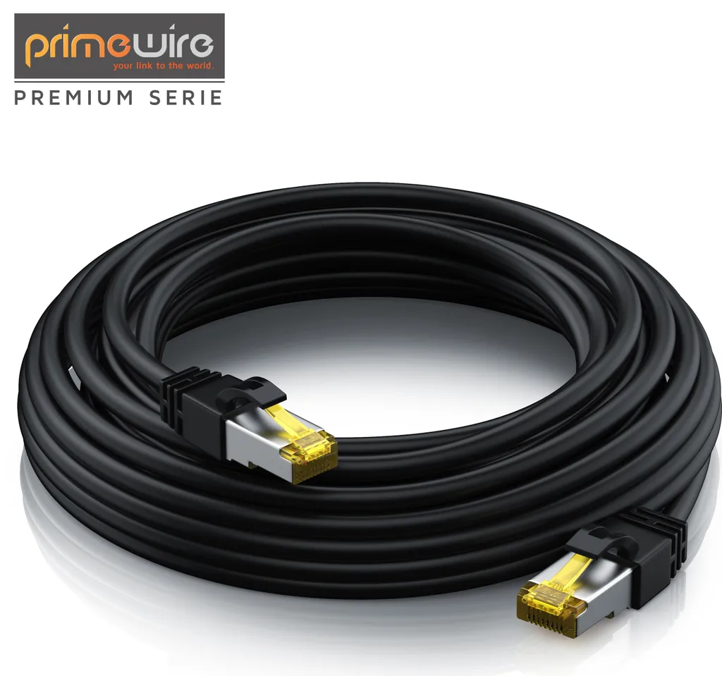 Cavo LAN Gaming Primewire CAT 7 7,5m | Zero Lag per PS5, Xbox e PC - 4