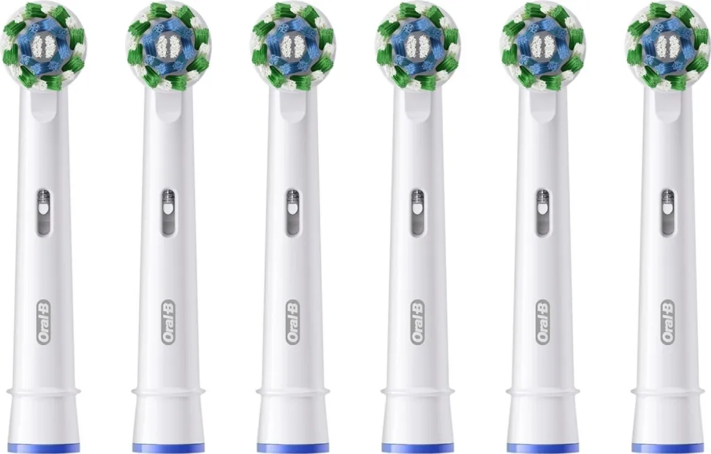 Pack de 6 brossettes Oral-B Pro CrossAction X Shape compatibles White - 2
