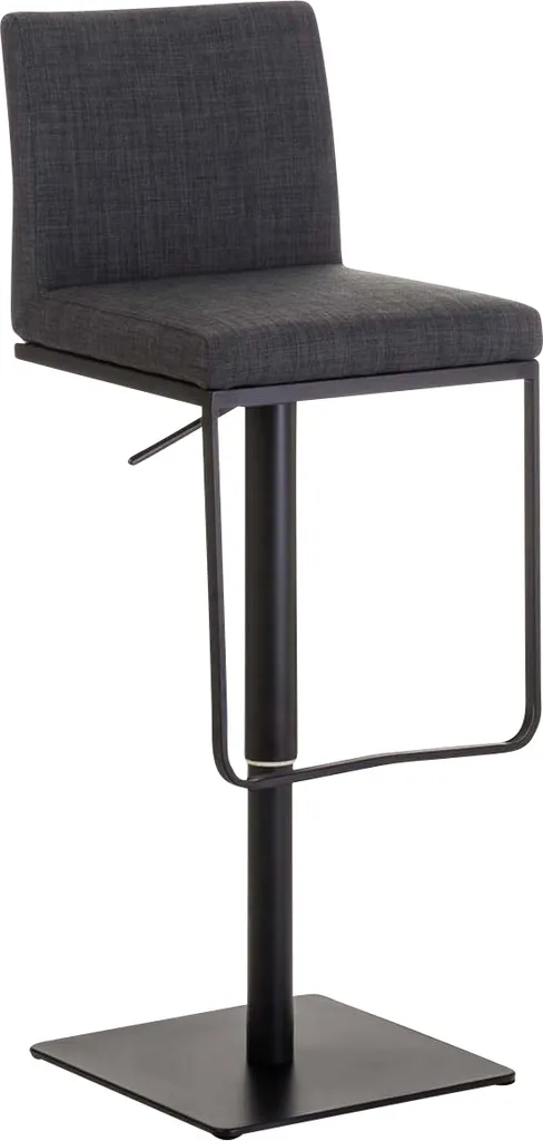 Tabouret Panama B tissu - Assise rembourrée et dossier ergonomique