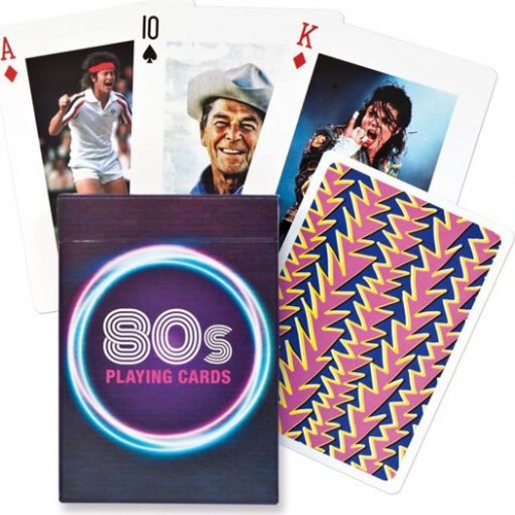 Piatnik - Einzelspiel "80s/80er" | 1 x 55 Spielkarten