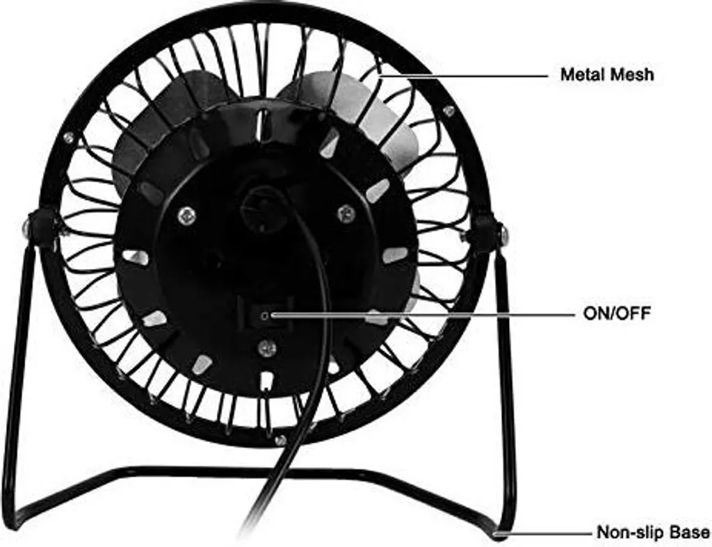Kit Mini Ventilatore Solare 5W Portatile | Accessorio Camper e Campeggio - 6