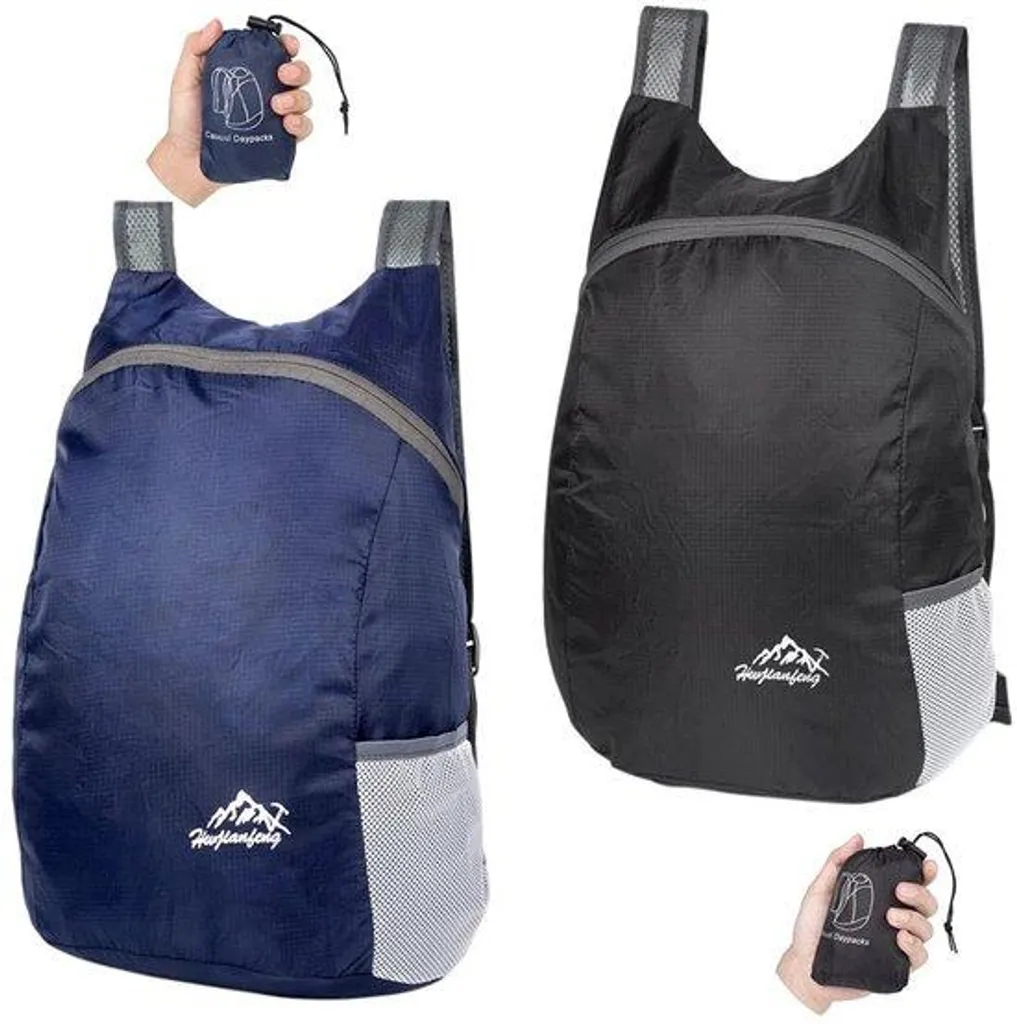 Sac à dos pliable ultra-léger hydrofuge : finis les sacs lourds et encombrants