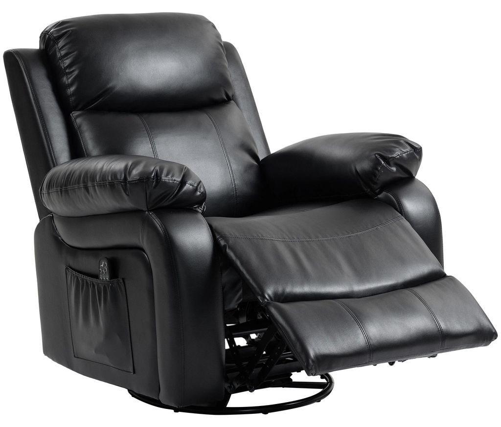 Sillón de masaje HOMCOM, giratorio, con 8 cabezales de Imagen del producto 