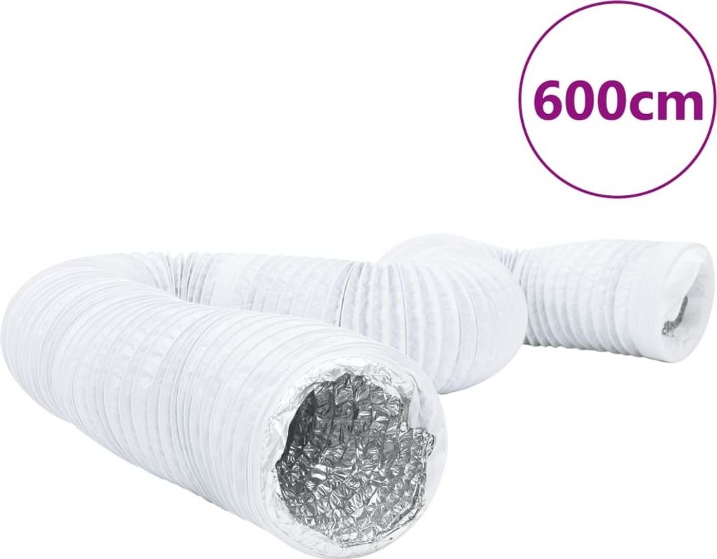 "2026 Promotion" Lüftungsschlauch Aluminium und PVC 6 m Ø15 cm - Gartenschläuche CC23324