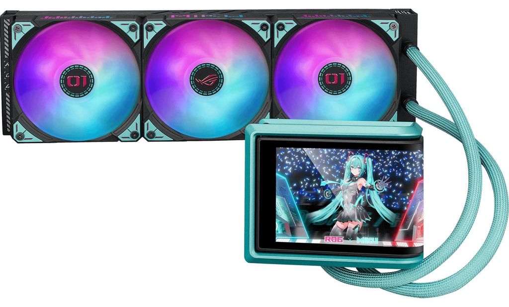 ASUS ROG RYUO IV 360 ARGB Hatsune Miku Edition, Wasserkühlung