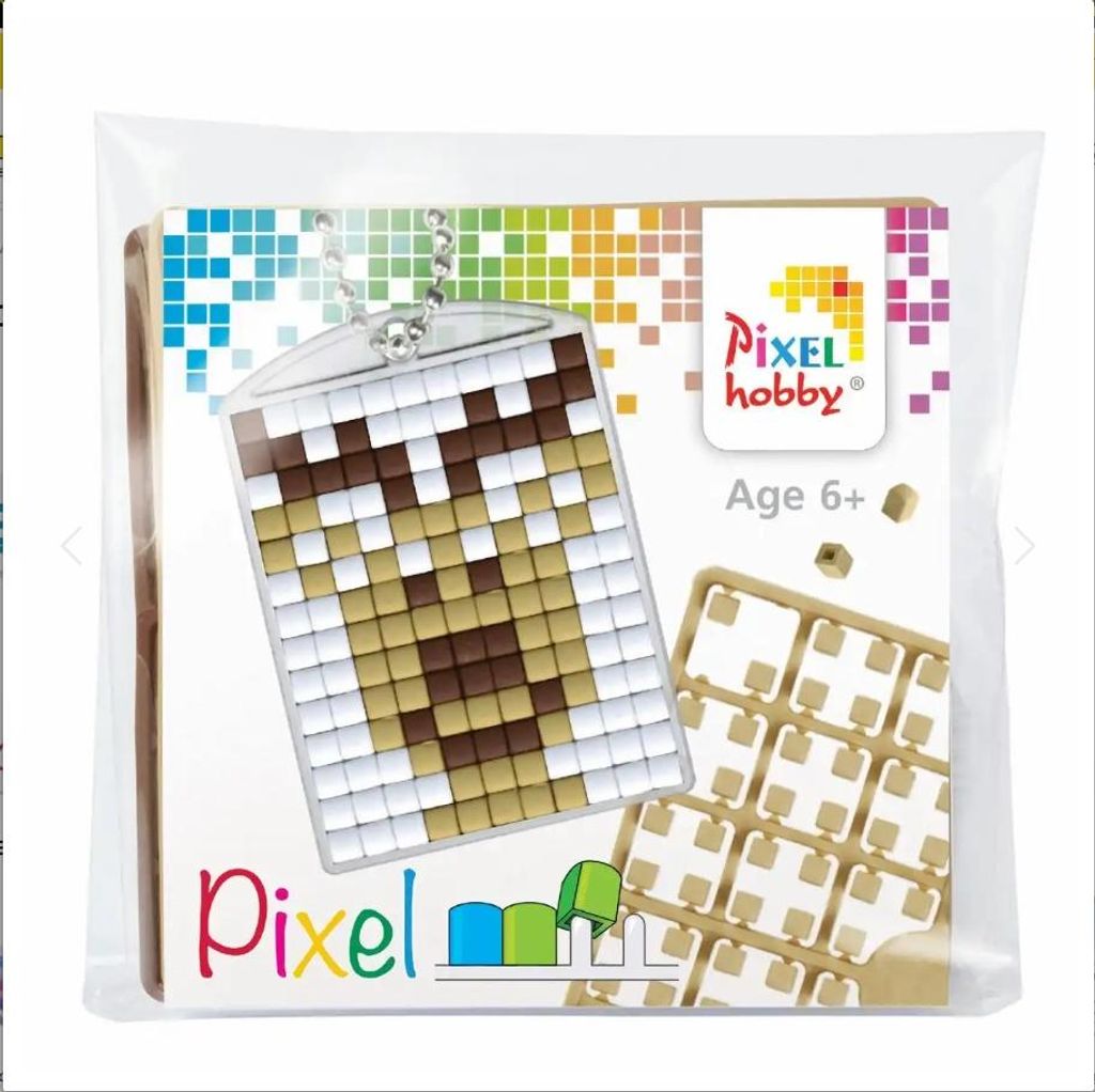 PRACHT Pixel Schlüsselanhänger Rentier