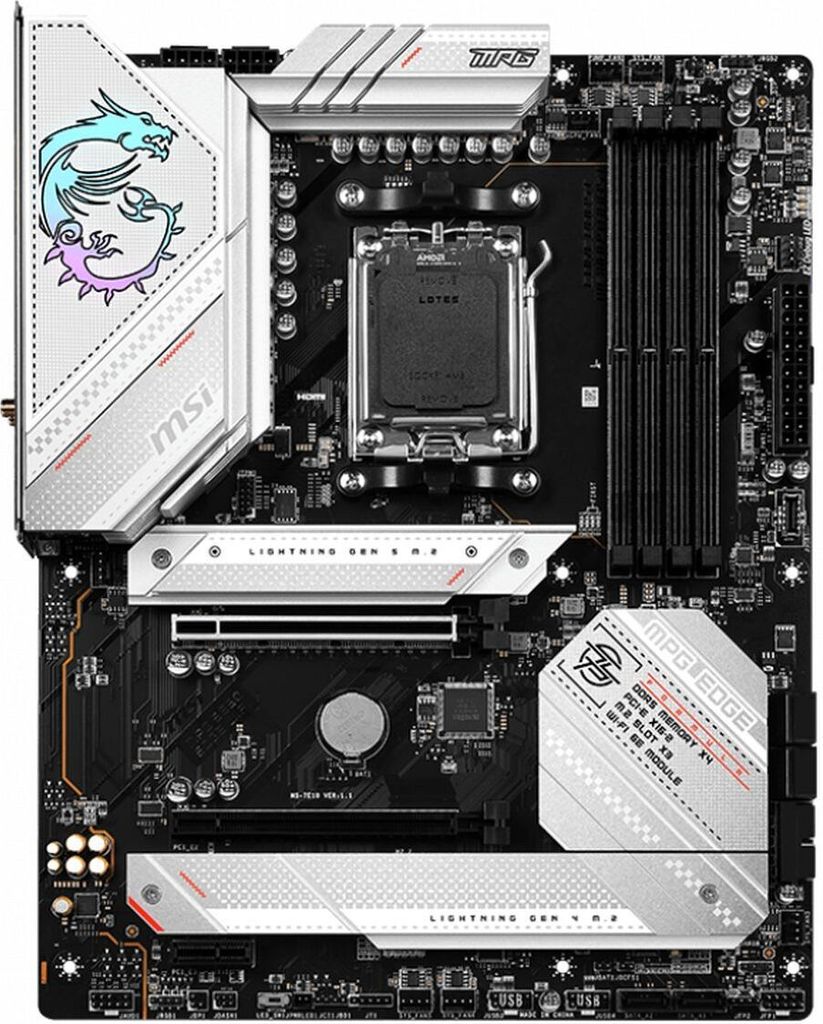 MSI MPG B650 EDGE WIFI Základná doska AMD B650 Sockel AM5 Obrázok produktu 