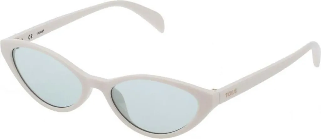 Occhiali da Sole TOUS STO394-5304AO Bianco Lenti Blu | Donna 53mm