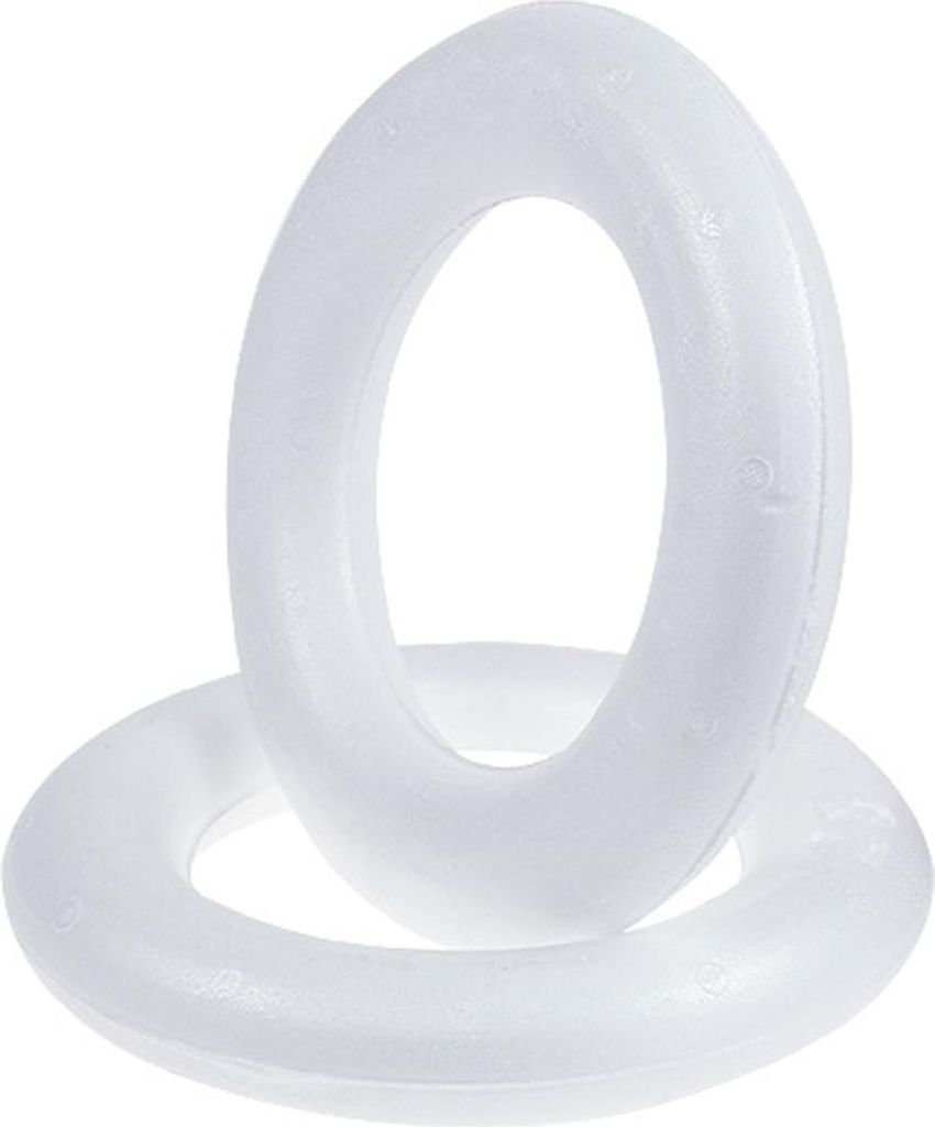 Styroporkranz Deko Ideen für Feste und Jahreszeiten, 2 Stück