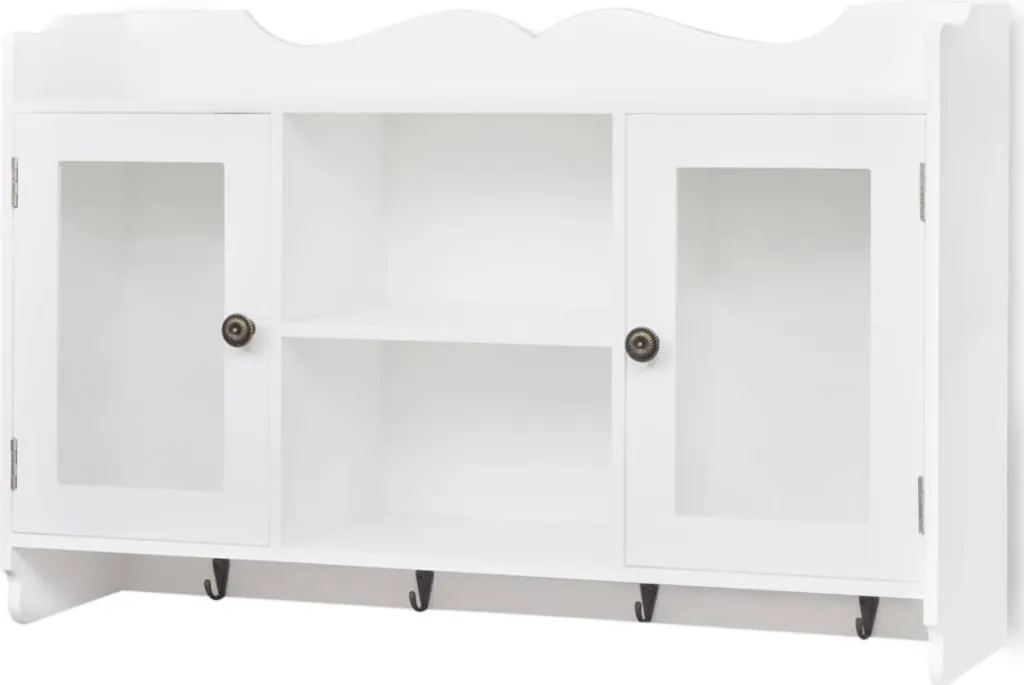 SYFAX™ Mobile Pensile in MDF Porta DVD/Libri/Bicchieri
