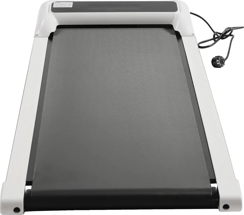 Tapis roulant électrique inclinable 100 kg - Fitness à domicile blanc