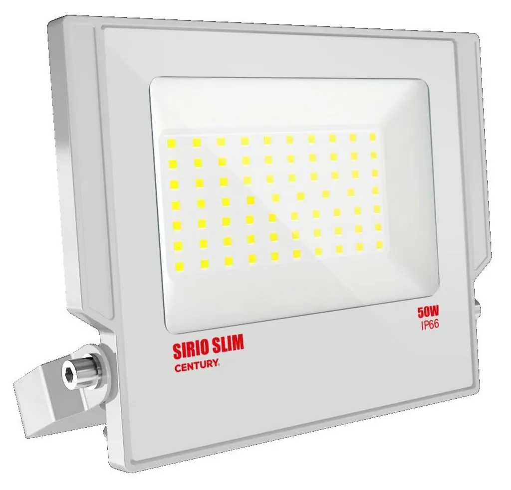 Éclairage LED pour jardin et cour Projecteur Century 50W blanc IP66