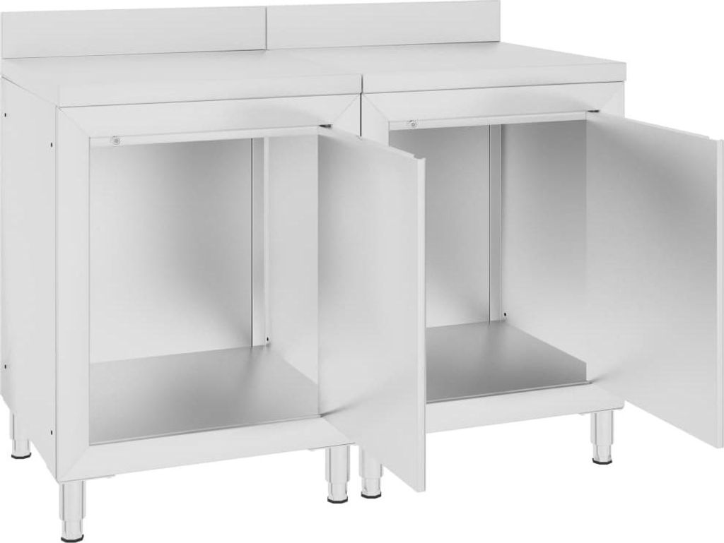pracovní skříňka vidaXL 120x60x96 cm z nerezové oceli Obrázek produktu 