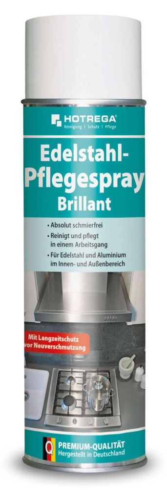 HOTREGA Edelstahl Pflegespray Brillant 500 ml - Produktbild 