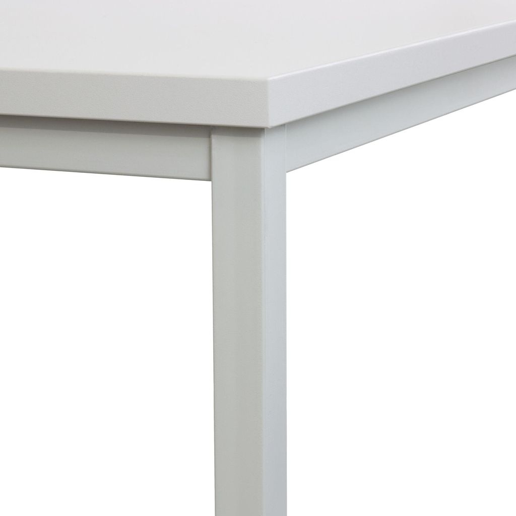 Vorteilspreis - Set Stahlrohrtisch L160 cm + 6 Bürostühle