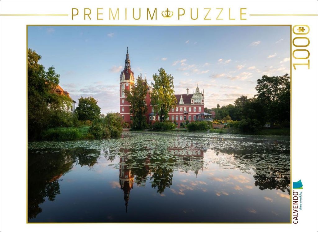 CALVENDO Puzzle Bad Muskau | 1000 Teile Lege-Größe 64x48cm Foto-Puzzle für glückliche Stunden