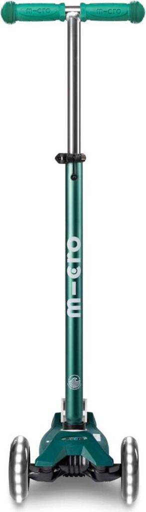Micro Maxi Scooter Deluxe ECO LED green - ekologiczna Zdjęcie produktu 