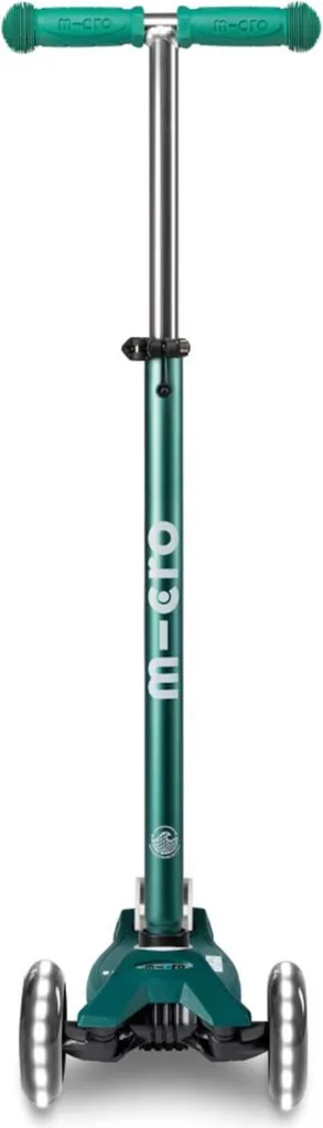 Trottinette de loisir enfants Maxi Micro Deluxe ECO LED vert forêt