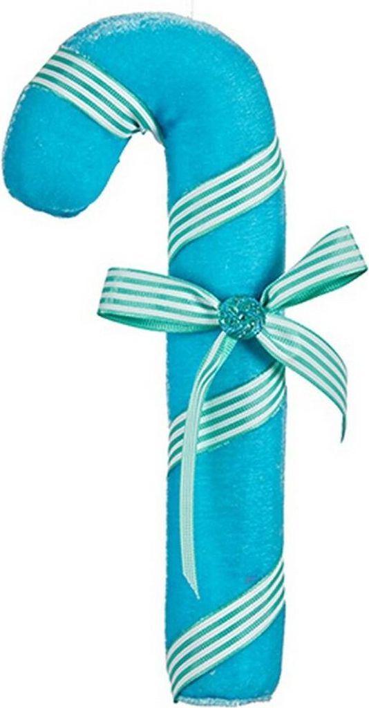 Weihnachtsschmuck Krist+ Blau Stock 9 x 4 x 23 cm