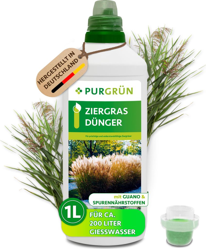 Purgrün Ziergras-Dünger 1 Liter, Produktbild 