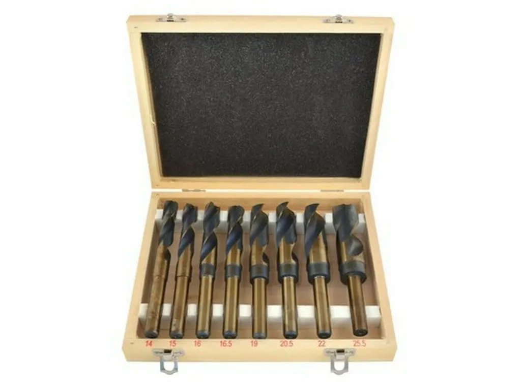 Assortiment de forets gros diamètre HSS Cobalt pour percer le métal