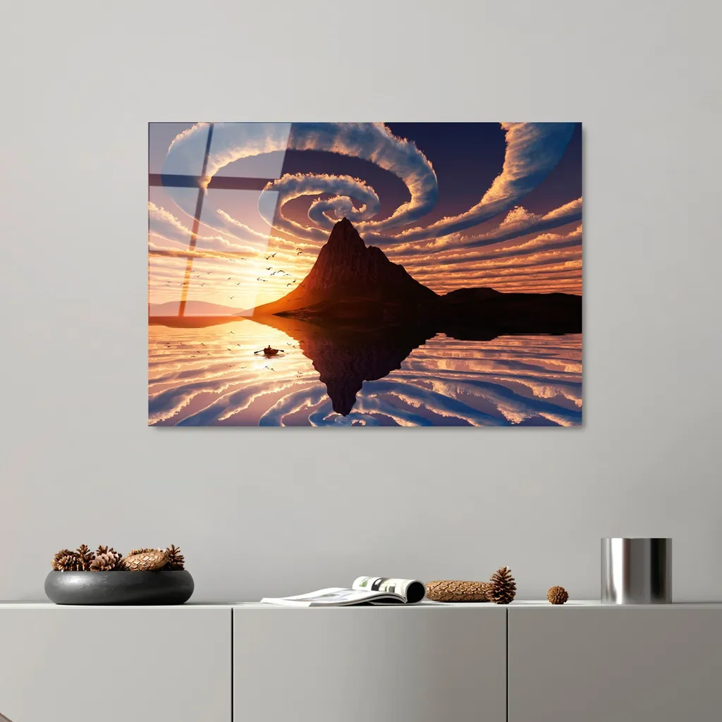 Quadro Wallity UV-372 Vetro Temperato 100% - Decorazione Parete 50x70