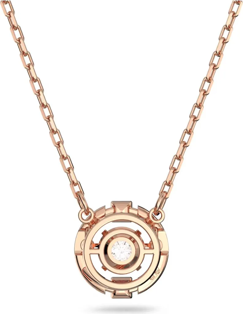 Pendentif cage 3D avec cristal dansant mobile et brillant - 9