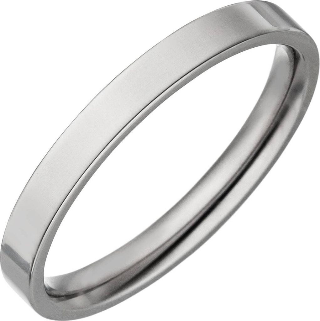 Gr. 68 Partner Ring schmal aus Titan Partnerring Titanring Produktbild 