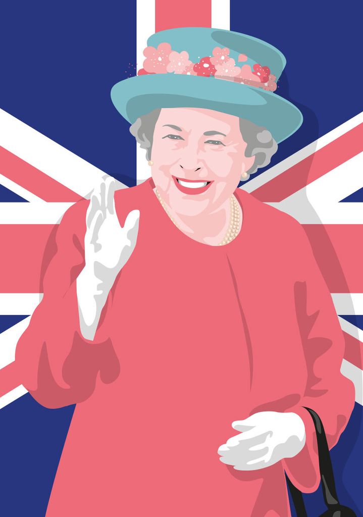 Postkarte - pop art new generation - Queen Produktbild 