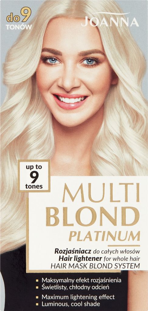 Joanna Vysoce účinný rozjasňovač vlasů - Platinum Blond- až Obrázek produktu 