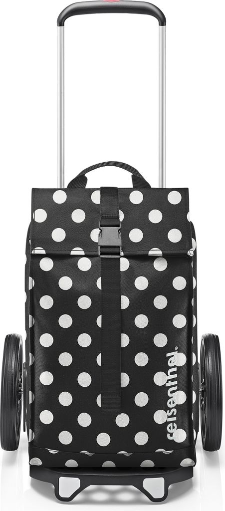 reisenthel chariot de courses Citycruiser Dots White noir Image du produit 