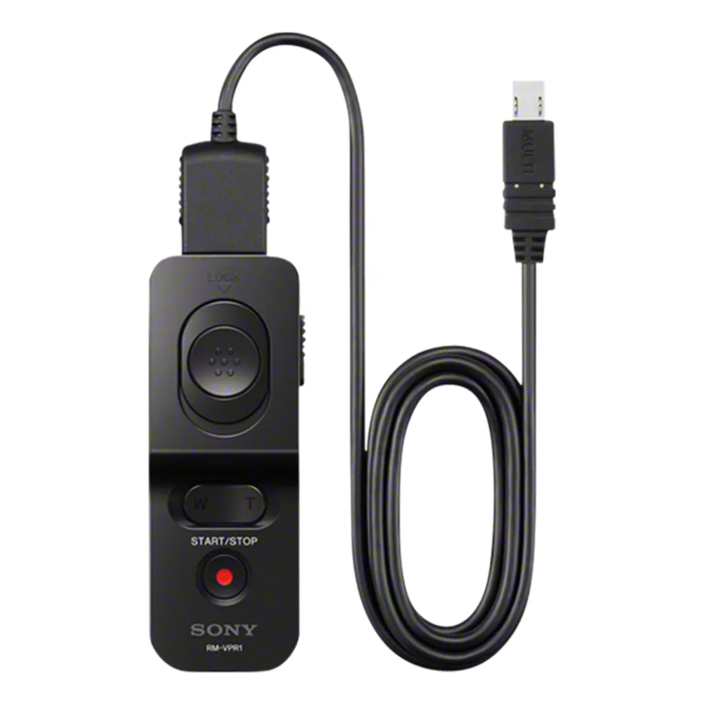 Télécommande de déclenchement à distance Sony RM-VPR1 avec câble multi - 5