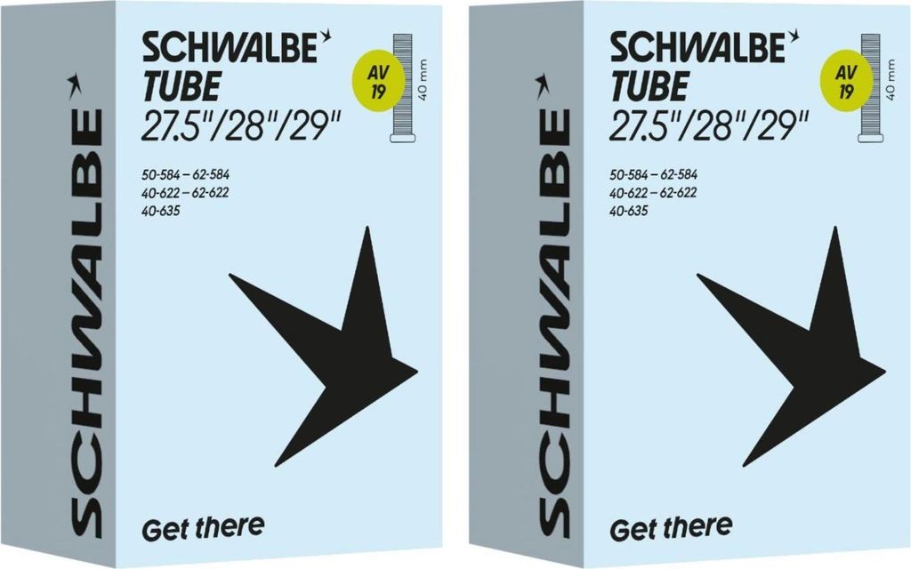 2X Schlauch 28" /Av19 (40Mm) Schwalbe Produktbild 