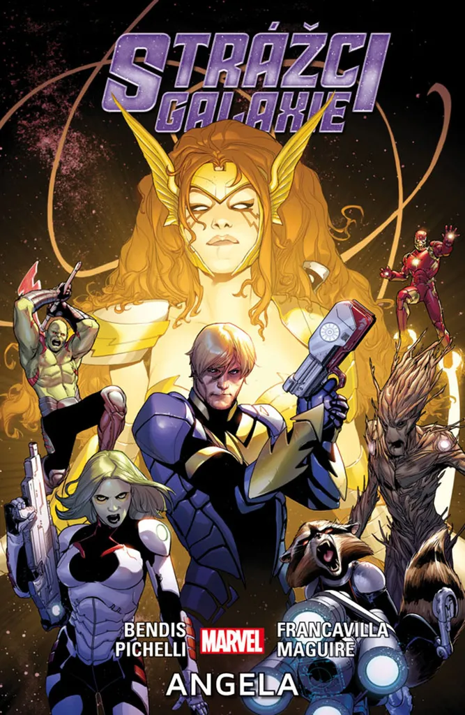 Livre Marvel Angela Gardiens de la Galaxie Vol 2 Edition Brian M Bendis