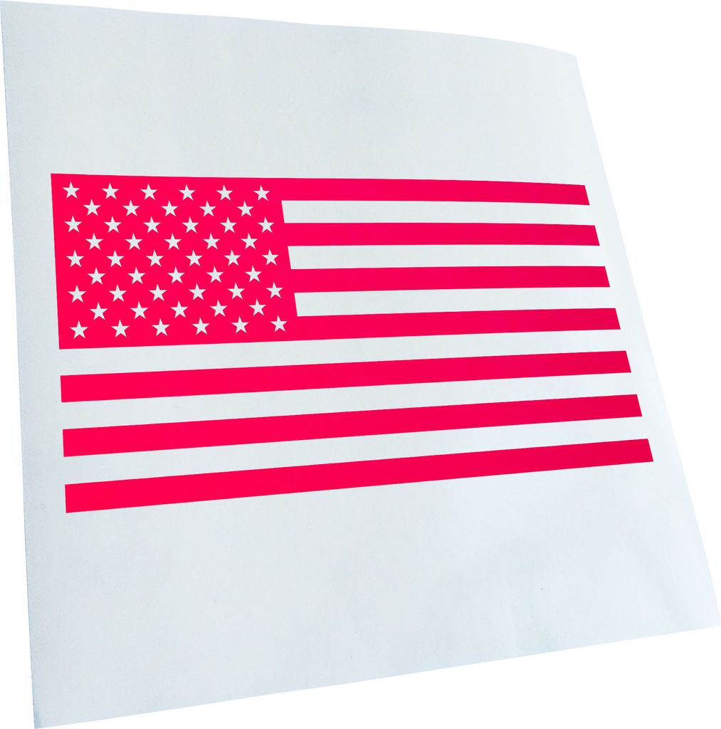 Kiwistar - Autoaufkleber - USA Flagge U.S.A Vereinigte Staaten Heckscheibe - Aufkleber für Auto Kfz Fahrrad, LKW, Truck Mofa