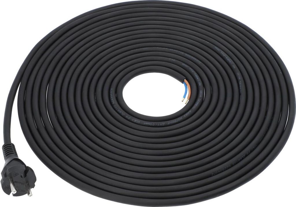 Anschlusskabel Gerätekabel Zuleitung H07RN-F 2G 1,0 mm² 10 Meter