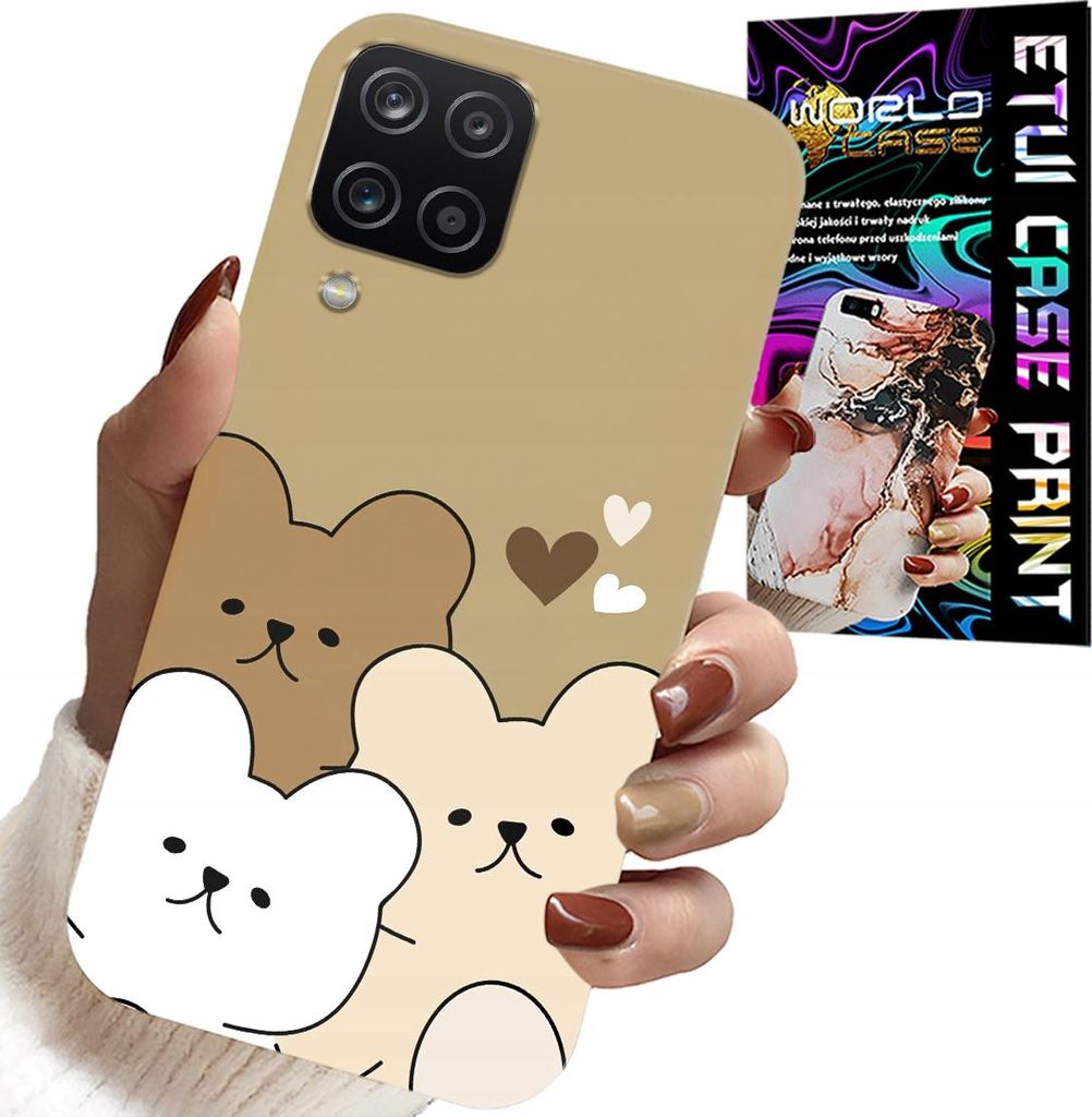 Tasche Für Samsung A12 / M12 - Teddybär, Teddybär-Designs Für Die Kleinsten Kinder