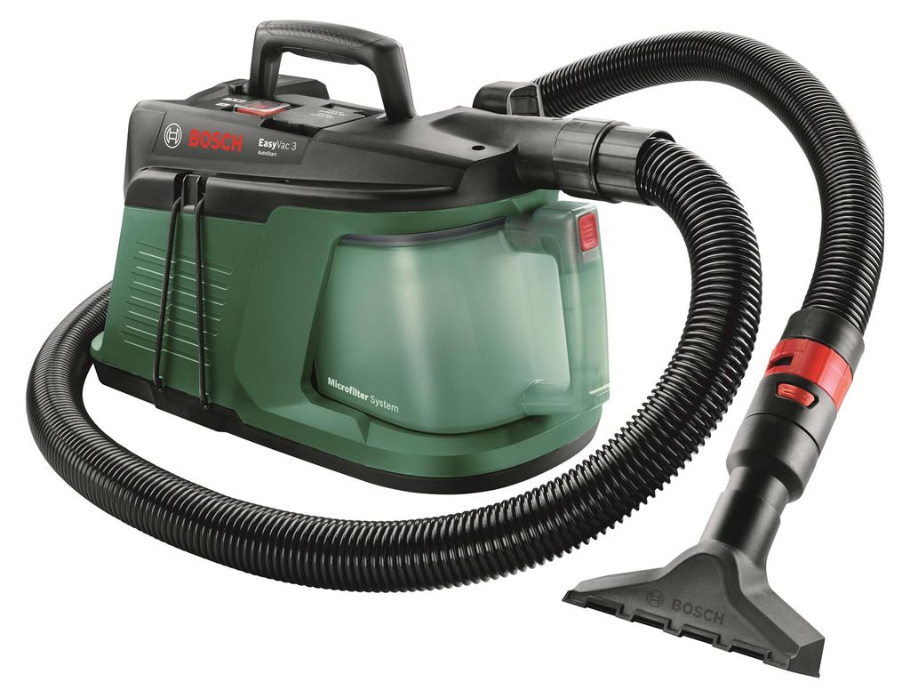 Bosch EasyVac 3, Suchý, Filtrovanie, Bezvreckové, Čierna, Obrázok produktu 